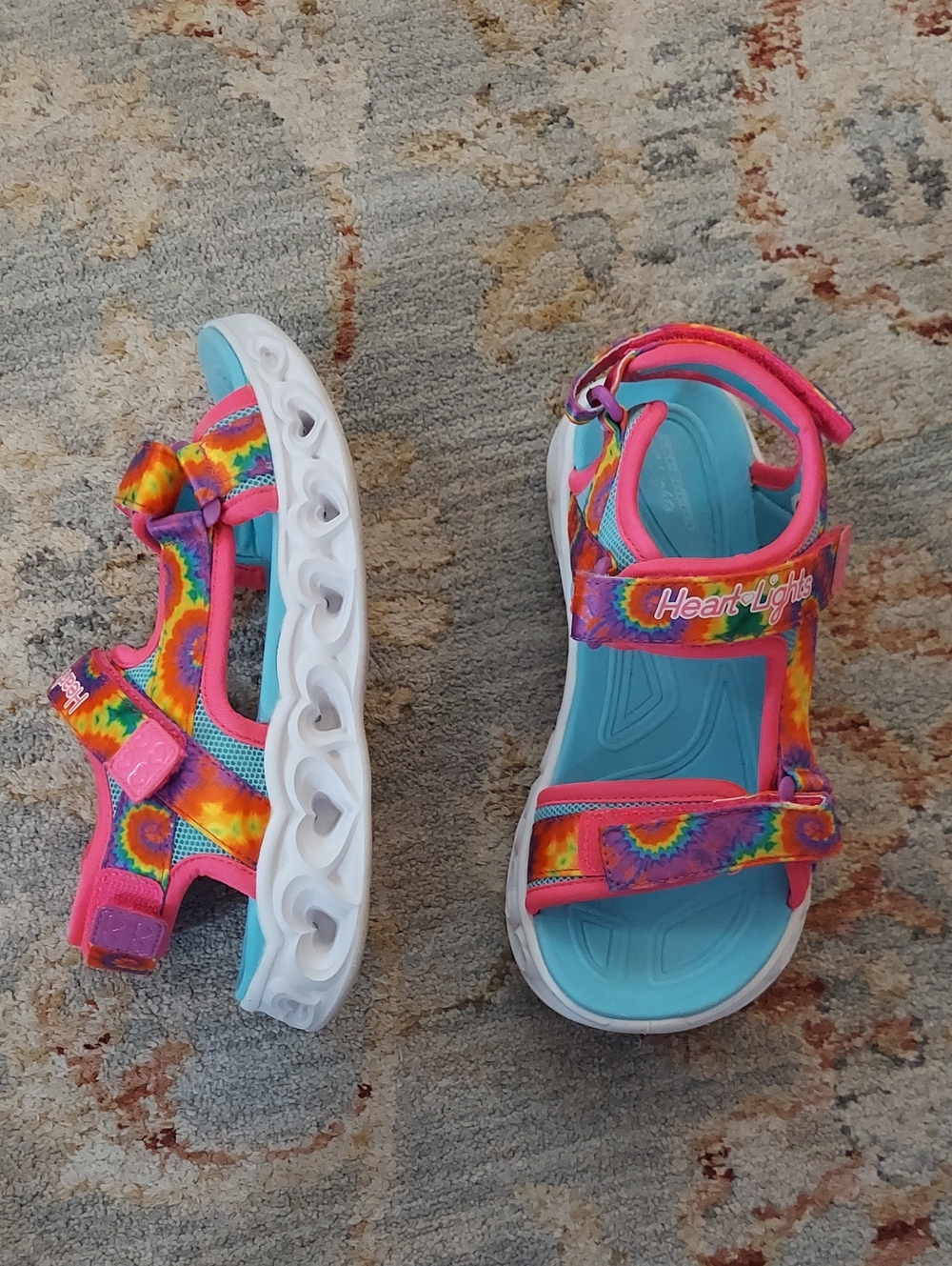 Skechers Heart Lights Sandals